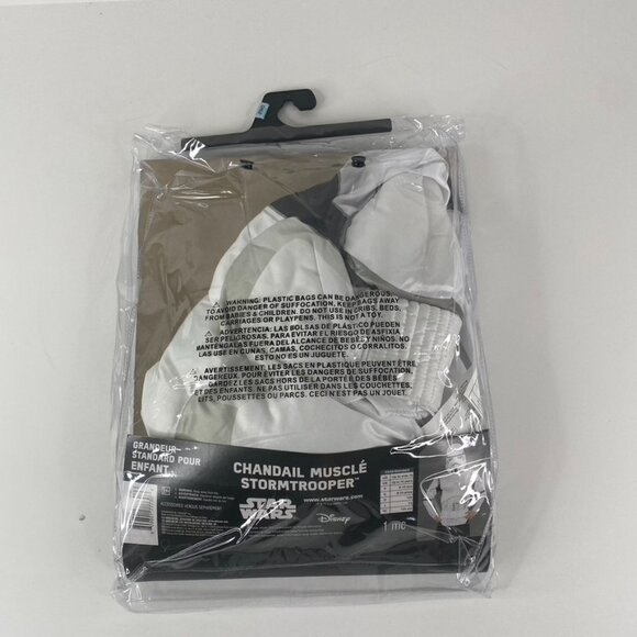 Star Wars Strom Trooper Muscle Shirt Halloween Costume Child Size - Picture 3 of 6